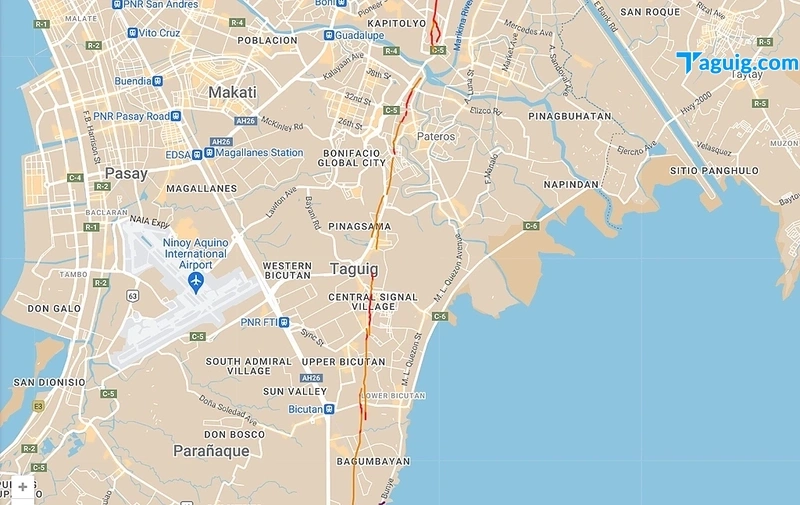 C5 in Taguig, Threatened by Fault Line | Taguig News